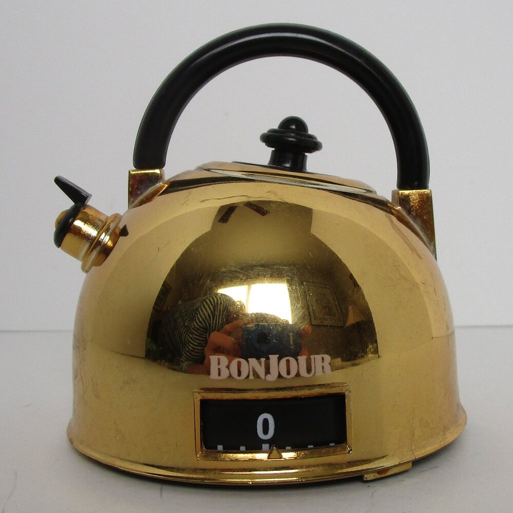 tea kettle shaped timer